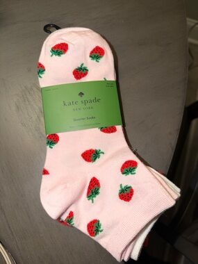 kate spade 3 pair Ankle Socks